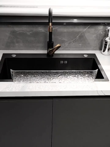 50cm Pelindung Wastafel Cipratan Sink Splash Board Air Wastafel Saringan Bak Cuci Piring