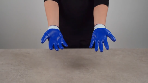 ถุงมือเคลือบยาง🔥 ((12คู่)) ถุงมือนิรภัย🧤ถุงมือช่าง ถุงมือทำสวน กันหนาม กันบาด รับประกันคุณภาพ💯 พร้อมส่ง