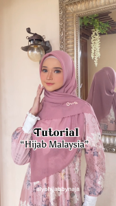 Adzana Voal - Jilbab segiempat Polos sz 115 x 115 cm - Alya Hijab by Naja
