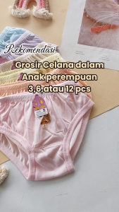 1 Lusin CD Celana Dalam Anak Perempuan Sempak Anak Cewek