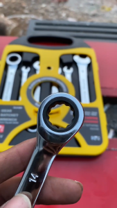 PROMO 7.7 Kunci Ring Set 7 pcs BELTER Kunci Ring 8-19mm Wrench Ratchet 51 Penilaian