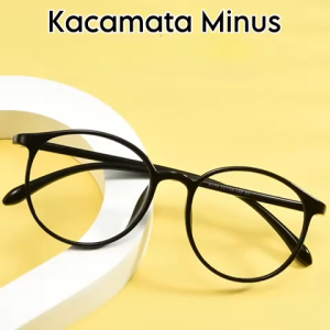 COD Kacamata Wanita Oval Lensa Minus Terlaris Ukuran 0.50-4.00 Free Boc Dan lap Pembersih