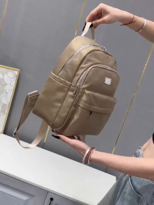 HANKE Womens Backpack Plain Nylon Waterproof Lightweight Bag School Bagpack