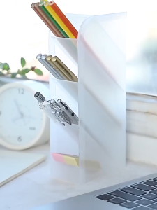 Pen Organizer Holder Makeup Storage Box Stationery Organizer Cosmetic Organizer for clean desk
