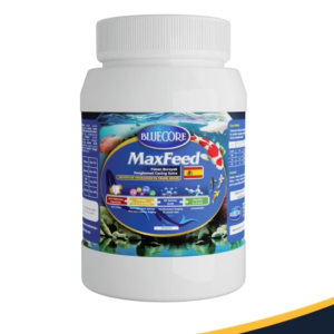 BlueCore Maxfeed Pakan Burayak Ikan penghemat cacing sutra Pakan Ikan Formulasi Bubuk Pakan Ikan Ukuran 1000 Gr Makanan Ikan Untuk Hewan Peliharaan - Lazada