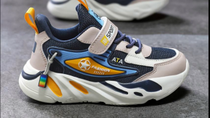 Sepatu Anak laki laki sd Sepatu Anak Cowok import Sepatu sekolah Anak Laki-Laki Premium Sepatu Kets Ankle Anak Bahan Mesh Breathable Usia 4-13 Tahun