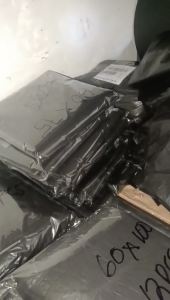 50 PCS TRASHBAG TEBAL DAN KUAT / KANTONG PLASTIK / KANTONG SAMPAH UKURAN 30 X 40 CM
