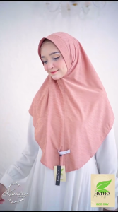 Jilbab Instan Bergo Laiba Pad Bahan Jersey Celcia Flash Eco Dray By Kimikey