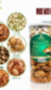 Hạt Dinh Dưỡng Mix 6 Loại Hạt Nứt Vỏ FONUT nhập khẩu Mỹ/ Úc ( Hạnh nhân/ óc chó/ mắc ca/ hạt dẻ cười/ hồ đào/ hạt thông) giòn ngọt không bị hôi dầu - Hạt Mix 6 loại hạt - Mixed nuts - Hạt Ngũ cốc Dinh dưỡng (500Gr)