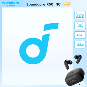 [HOT] Soundcore R50i /R50i NC หูฟังบลูทูธ สายหูฟังไร BassUp หูฟังไร้สาย บลูทูธ 5.3 EQ และกันน้ําระดับ IPX5 Game Mode 30H - Lazada