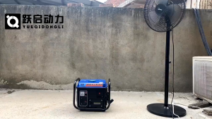 【Low Noise】1000W Portable Gasoline Generator 2.0HP 2 Stroke Single Phase Outdoor Camping Small Gasoline Generator Home 220V UK Plug
