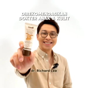 Moell Face Cream 40gr Healthy Glow Barrier Face Cream - Pelembab Wajah Bayi - Plant Based Probiotics Suitable For Sensitive Skin