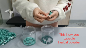 Size 0(500 mg) Clear Empty Gelatin Capsule 100 pcs