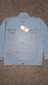 BIG SIZE JUMBO!!! M-L-XL-5XL Jaket jeans jumbo pria / jaket pria ukuran besar COD BAYAR DITEMPAT