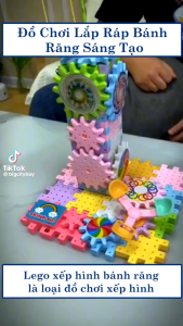 Đồ Chơi Lắp Ghép Bánh Răng Và Có Thể Hoạt Động Cho Bé Tùy Ý Sáng Tạo Theo Ý Thích Mẫu Mới 2024