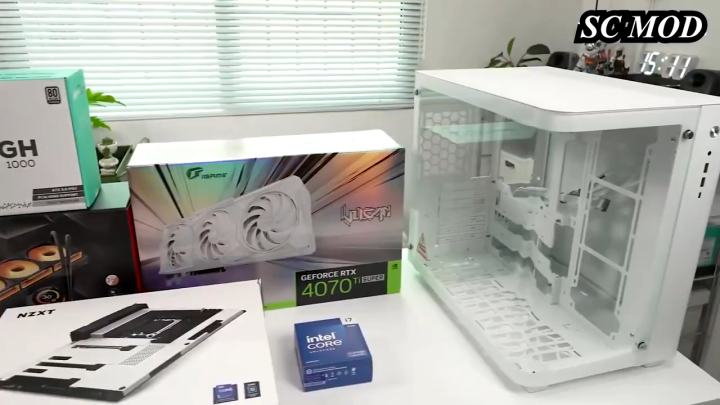 Jonsbo TK-3 แถมพัดลม4ตัว ATX White Computer Case เคส เปล่า กระจกโค้ง ...