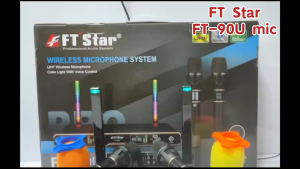 BOSR FT-90U wireless microphone set with charging function Bluetooth UHF audio equipment