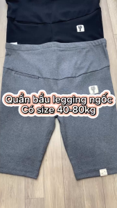 [HANNA] Quần bầu ngố thun cotton co dãn cạp cao thoải mái có size từ 40 tới 80kg không xù không nhăn thoáng mát