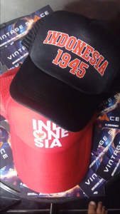 Topi Hitam & Putih Indonesia: Topi Logo Resmi Untuk Perayaan HUT RI
