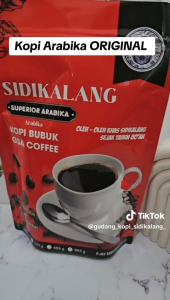 Kopi Bubuk Arabika Murni Sidikalang Asli Medan 1KG| Kopi Hitam Kental 1 KG