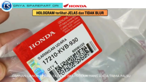 Saringan Filter Udara Vario 110 karbu Ori Saringan Udara Vario Techno 110 Karbu Filter Udara Vario 110 Karbu Original Filter Udara Vario 110 Karbu Lama Ori Filter Udara Vario Techno 110 Karbu Ori HONDA GENUINE PARTS KVB