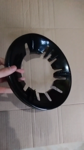 Cover Kompor Anti Angin (Hitam Tebal)/ Dudukan Kompor