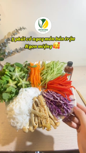 Xốt Thái Chay ăn liền dùng trộn gỏi nộm bún trộn nước chấm nấu xốt tiện lợi chai 330ml