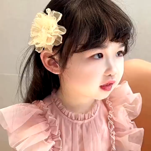 Kẹp tóc hoa 3D lớn siêu xinh dễ thương