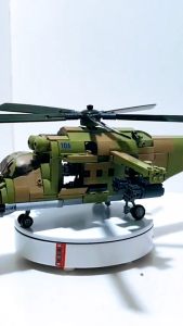 Bộ đồ chơi mô hình lắp ráp Trực thăng chiến đấu MI-24S 3in1 1:35 Sluban