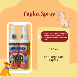CAPLAX SPRAY - Pembasmi Membasmi Kutu Kucing Anjing