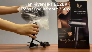 Han River Hair Dryer Box Kecil Pengering Rambut 800W Box Kecil (HRHD02BK)