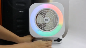 SING-E ZQS1456 PORTABLE WIRELESS SPEAKER AND FAN