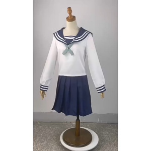 Free Sample Amanai Riko Cosplay Costume Japanese School JK Uniform Sailor Dress Anime Costume Cosplay