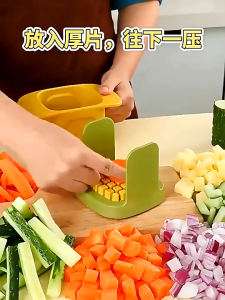 OSCAR ALAT PEMOTONG KENTANG PENGIRIS BAWANG CHOPPER SAYUR MANUAL MODEL TEKAN DADU