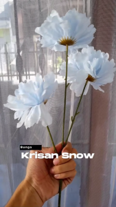 Artificial Flower Dahlia X3 Cabang/Bunga Palsu/Bunga Hias Dekorasi [NK-122]