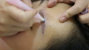 Skin Marker Remove Pen Tattoo Magic Eraser Semi Permanent Tattoo Makeup Position Point Pemover Eyebrows Microblading Tool