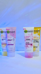 GARNIER Bright Complete (Anti Acne Facial Wash/ Scrub) | Sakura Glow (Glowing Face Wash/ Hyaluron Super Whip) | Pure Active (Anti Acne Foam/ Scrub/ Matcha Deep Clean)
