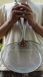 Saringan Minyak Goreng Stainless - Serok Minyak