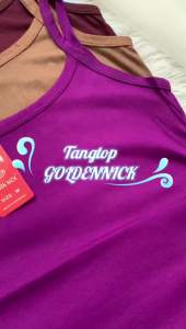 Tank Top / Kaos Dalam Singlet Wanita GOLDEN NICK SA51 SIZE M L XL XXL TALI KECIL TALI LEBAR