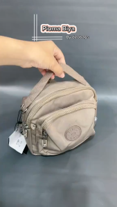 Glosir DEOBAGS Pioma Biya Ransel Wanita 3in1 Ransel Selempang Handbag nylon