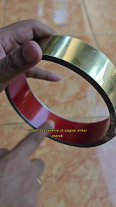 3M List Plat Strip Mirror/Sticker Pembatas Nat Keramik/Stiker Dekorasi Lantai Keramik/Interior/Dekorasi