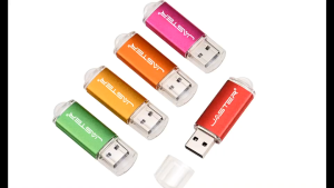 JASTER Black Plastic USB 2.0 Flash Drives & Customizable Storage Solutions