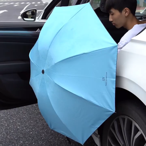 Cốc đựng dù tiện lợi ô tô ININ Cốc đựng ô dù trên ô tô kèm móc chất liệu nhựa ABS không thấm nước tiện lợi