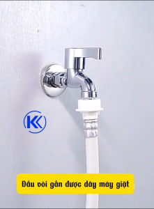 Vòi nước  vòi hồ tay gạt ABS sáng bóng ko ăn mòn xả nước mạnh