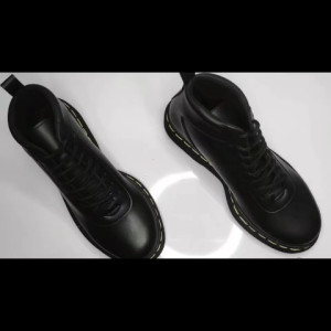 ORTHERUN - Sepatu Docmart Wanita Tali 8 Hole Sepatu Boots Wanita High Sepatu Sneakers Boots Wanita Hitam Casual Formal