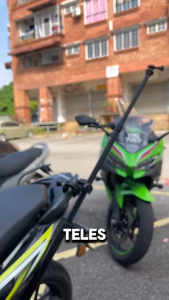 KEWIG QG2 Selfie Stick Monopod Tripod Invisible Bracket Riding Action Camera Holder Motorcycle For GoPro Insta360 DJI