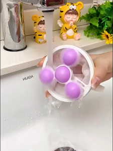 BOSSLU Laundry Ball Filter Mesin Cuci /Bola Filter Saringan Kantong Pembersih Rambut Bulu Mesin Cuci