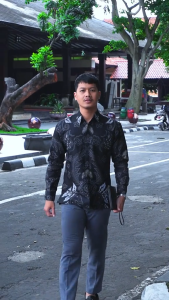 MENSTYLE BATIK - Kemeja batik pria slimfit furing Niscala lengan panjang batik pria premium