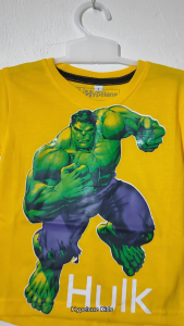 Baju Kaos Anak Laki-laki Karakter Hulk & Hypelane Kids