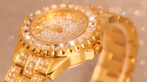 Jam Tangan Wanita Original Asli C01-04 Jam Tangan Berlian Fashion Korea Jam Tangan Wanita Tahan Air Populer Jam Tangan Kelas Atas Penuh Berlian Untuk Wanita